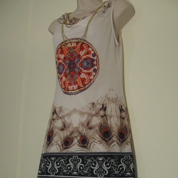 Dresses & Skirts - BOHO PEACOCK DRESS SUPER CUTE, SEXY STYLE